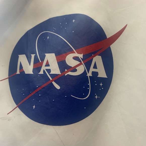 NASA Adult Medium Chemistry Size S Flags 1980 Spacelab Lightweight Hoodie Jacket - Picture 3 of 10